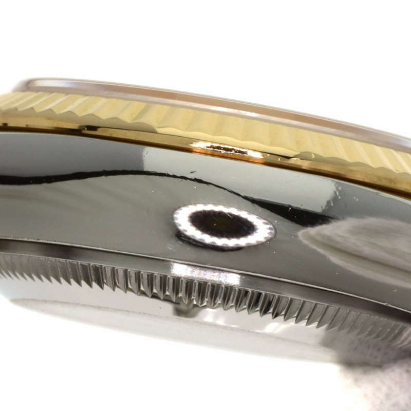 勞力士 179173NG Datejust 10P 鑲鑽腕錶 不鏽鋼 SSx18KYG 18KYG 女士腕錶-15