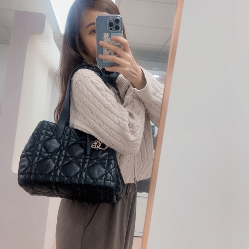 Dior toujours 黑色中號托特-19