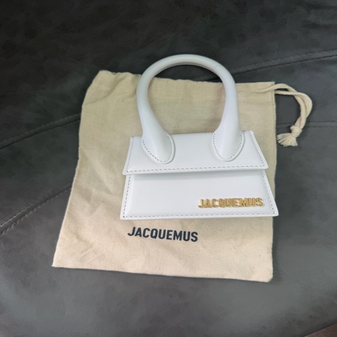 Jacquemus 白色 Mini 單肩包 ❌肩帶遺失❌ 特價出