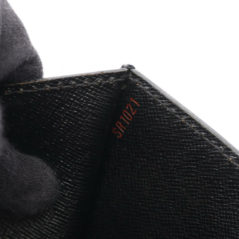 路易威登 Monceau 單肩手提包 M52122 Epi 皮革黑色 Noir 二手女士-4