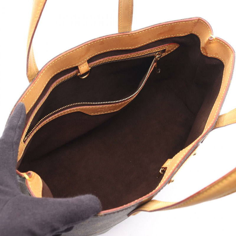 路易威登 Wilshire PM 手提包 M45643 Monogram 皮革 棕色 二手 女士-2