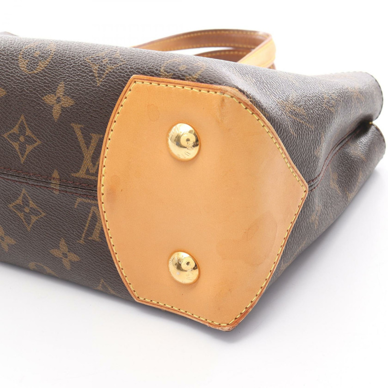路易威登 Wilshire PM 手提包 M45643 Monogram 皮革 棕色 二手 女士-5
