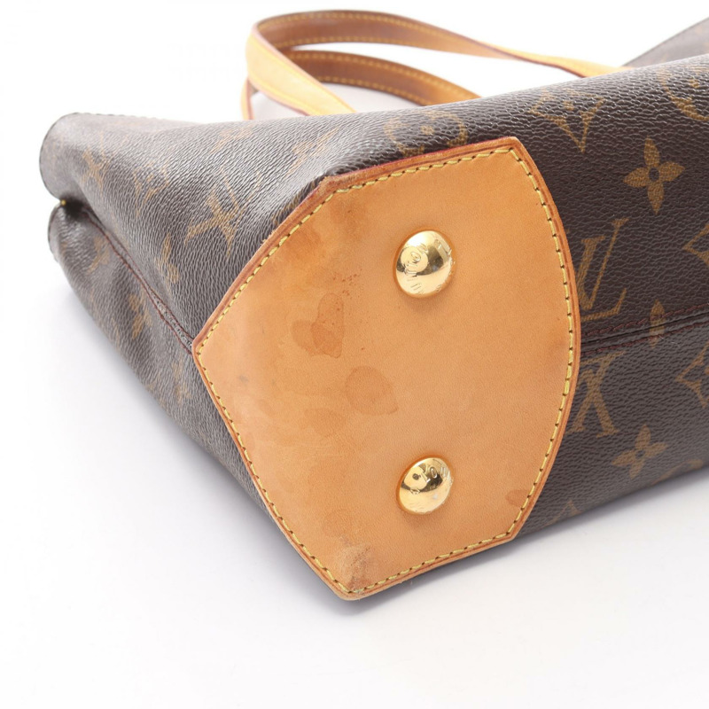 路易威登 Wilshire PM 手提包 M45643 Monogram 皮革 棕色 二手 女士-6