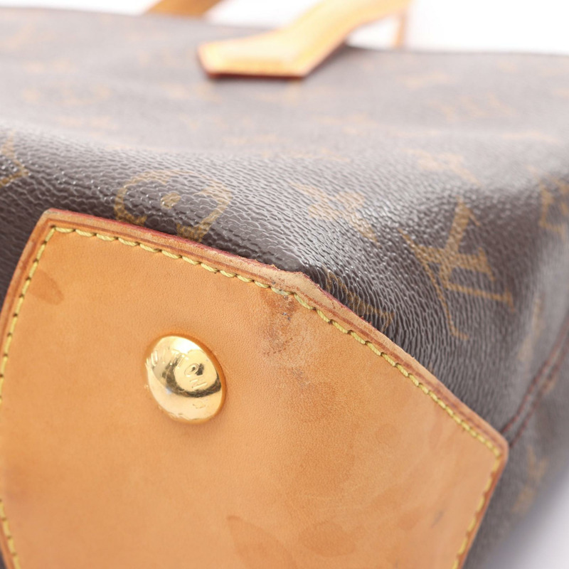 路易威登 Wilshire PM 手提包 M45643 Monogram 皮革 棕色 二手 女士-7