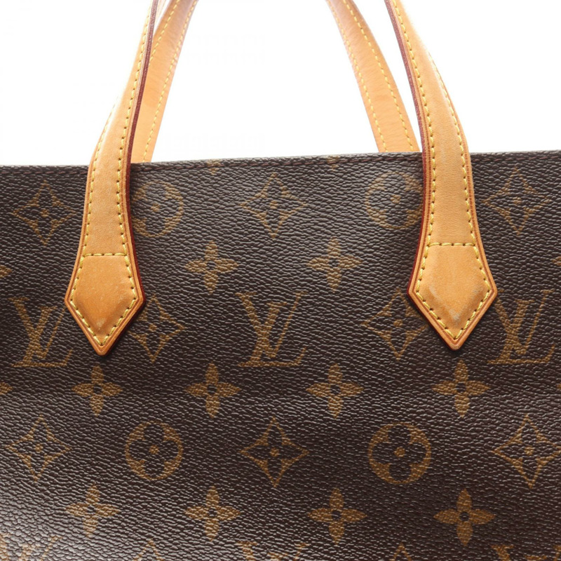 路易威登 Wilshire PM 手提包 M45643 Monogram 皮革 棕色 二手 女士-11