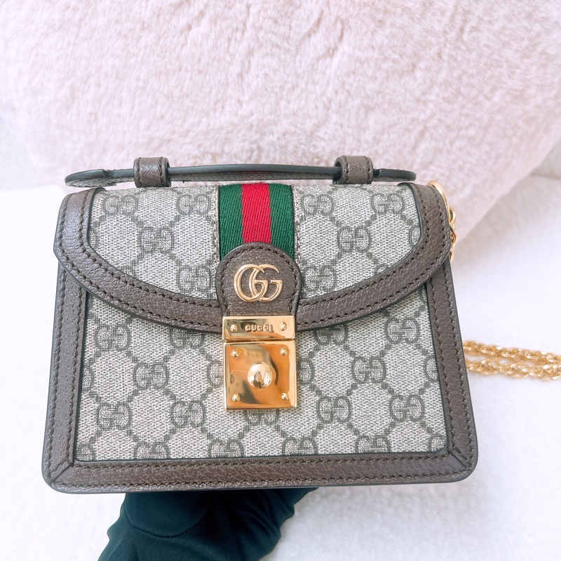 Gucci ophidia 迷你手柄斜挎包/郵差包-1
