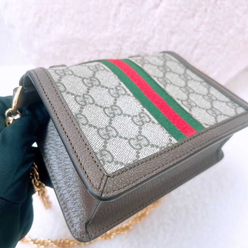 Gucci ophidia 迷你手柄斜挎包/郵差包-8