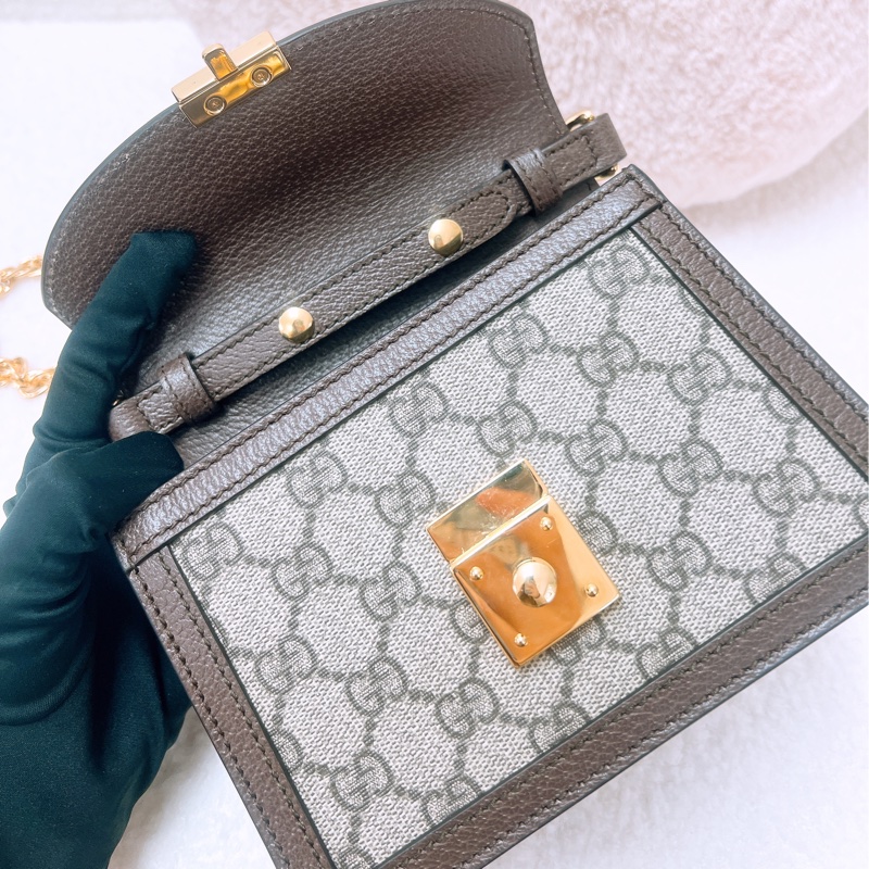 Gucci ophidia 迷你手柄斜挎包/郵差包-10