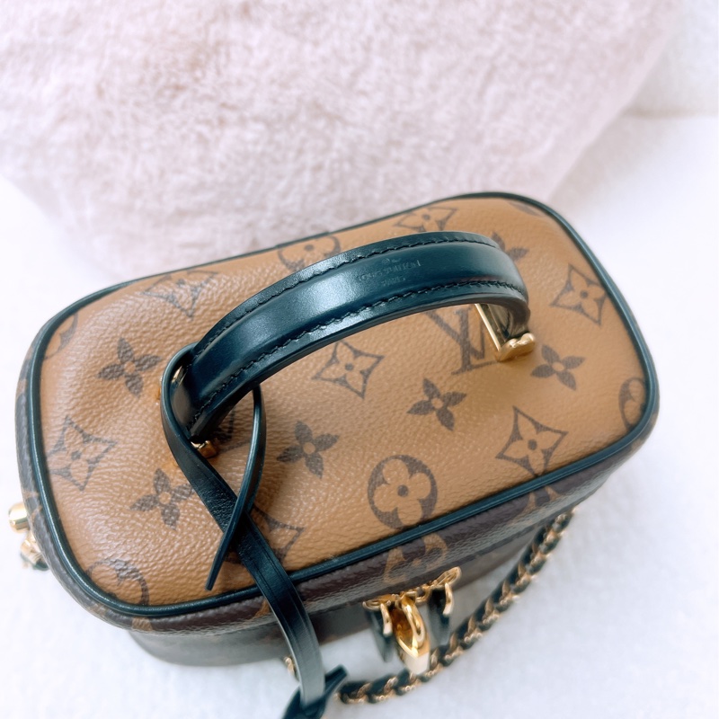 Lv vanity PM 老花盒子包/化妝包-8