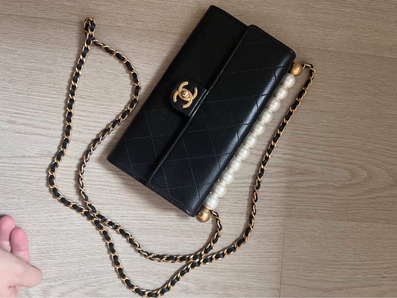 最美香奈兒珍珠斜背包 也給你們最甜的價格-3