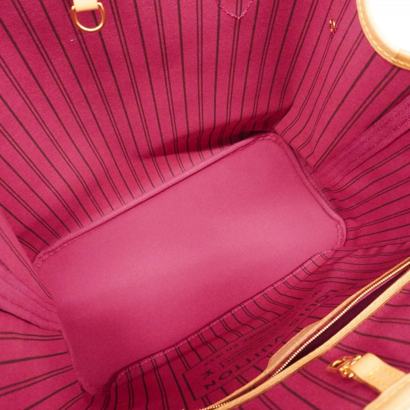 路易威登 Monogram Neverfull MM 手提包 M41178 棕色 Pivoine 女士-3