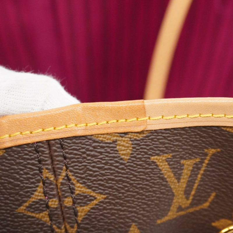 路易威登 Monogram Neverfull MM 手提包 M41178 棕色 Pivoine 女士-6