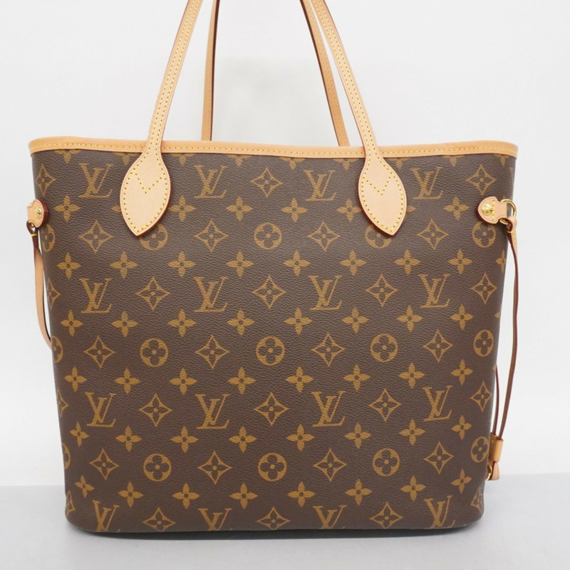 路易威登 Monogram Neverfull MM 手提包 M41178 棕色 Pivoine 女士-8