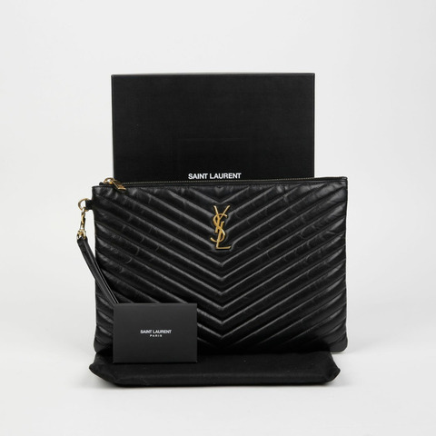 SAINT LAURENT Monogram 藥片袋 559193