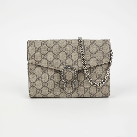 GUCCI 狄俄尼索斯鏈條錢包斜背包 401231