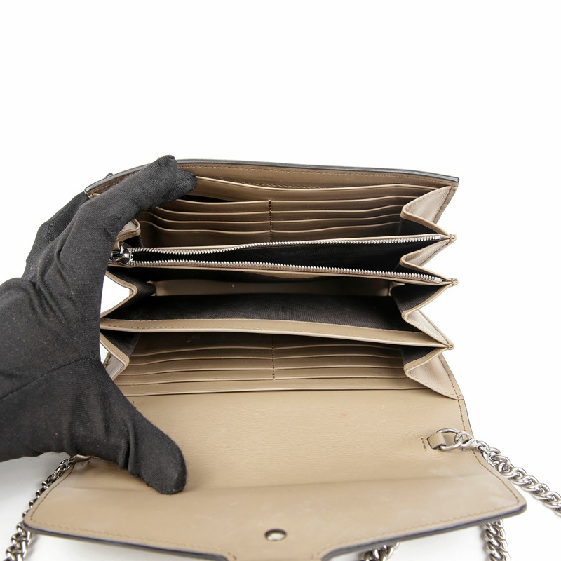 GUCCI 狄俄尼索斯鏈條錢包斜背包 401231-7