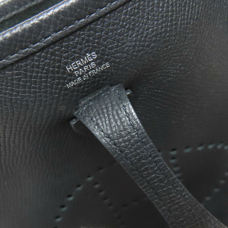 愛馬仕 Hermès Evelyn TPM 銀色五金單肩包 愛普生 女士-9