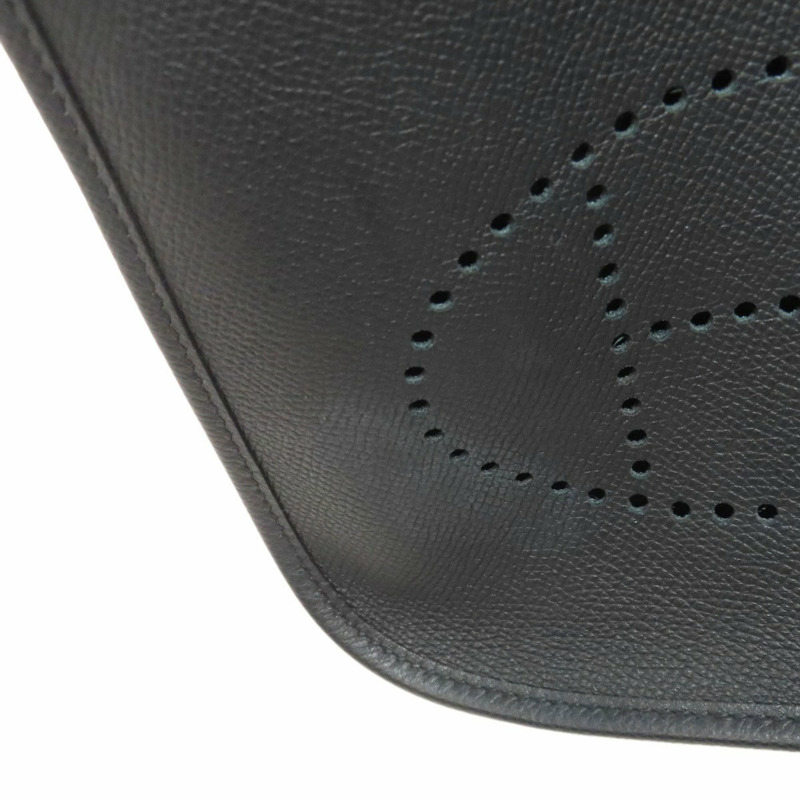 愛馬仕 Hermès Evelyn TPM 銀色五金單肩包 愛普生 女士-10