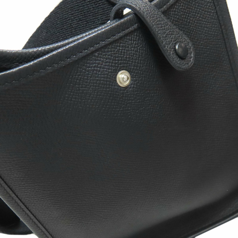 愛馬仕 Hermès Evelyn TPM 銀色五金單肩包 愛普生 女士-11