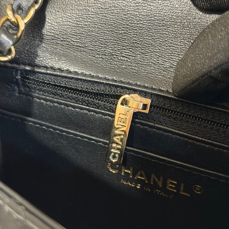 #全網最低 #芯片款 #全新閒置 香奈兒黑金方胖子Cf17 櫃上一包難求🔥-17