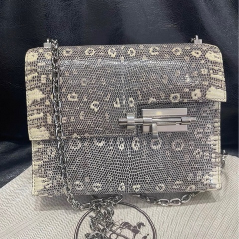 愛馬仕 Hermes mini Verrou 手槍包，D刻，部分膜在，長17cm