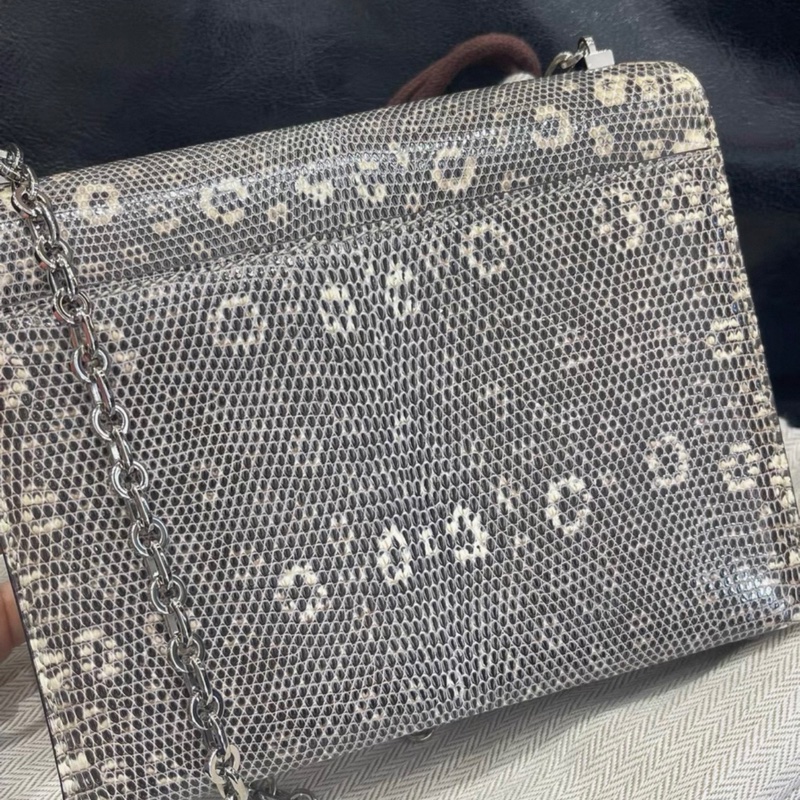 愛馬仕 Hermes mini Verrou 手槍包，D刻，部分膜在，長17cm-3