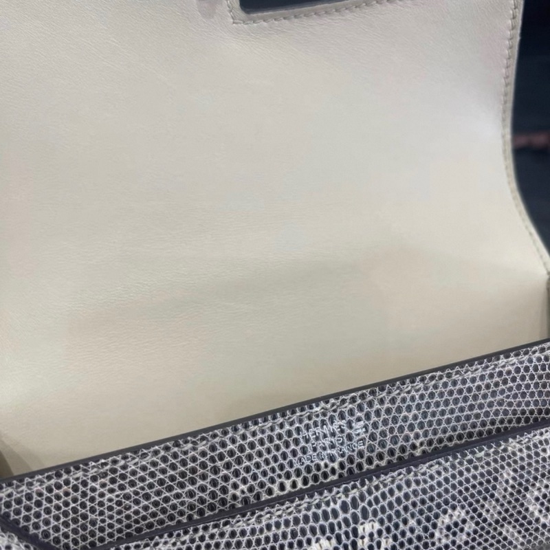 愛馬仕 Hermes mini Verrou 手槍包，D刻，部分膜在，長17cm-8