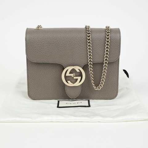 GUCCI 互扣鏈條單肩斜背包 510304