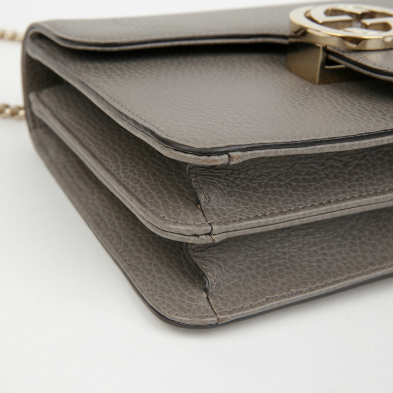 GUCCI 互扣鏈條單肩斜背包 510304-8