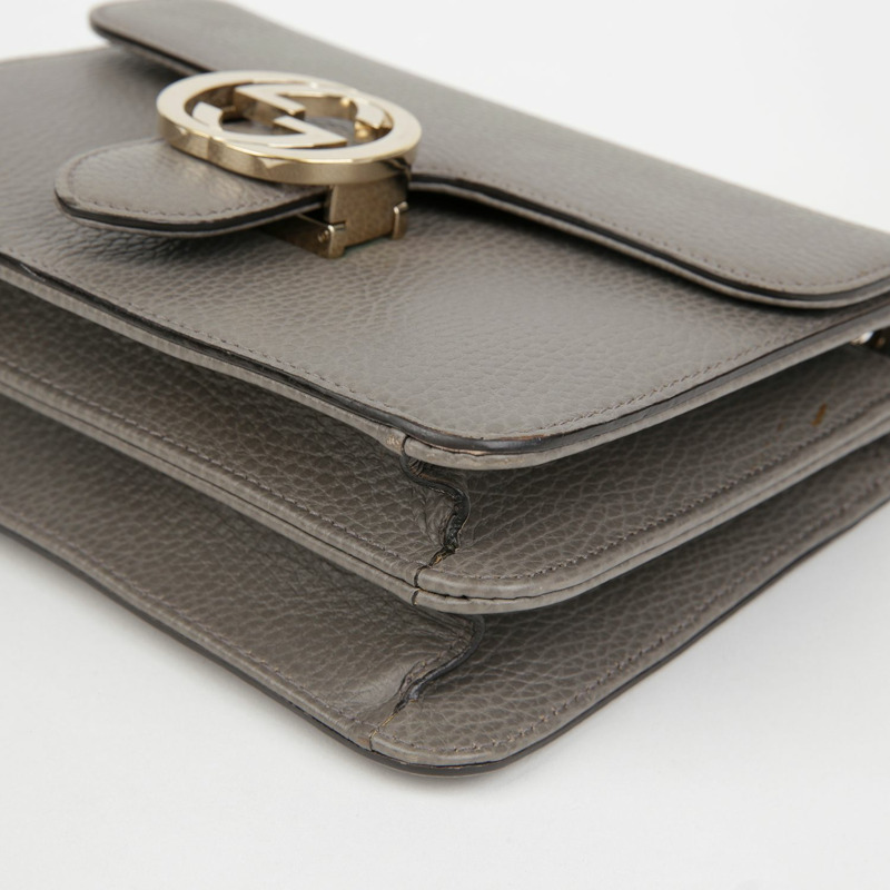 GUCCI 互扣鏈條單肩斜背包 510304-10