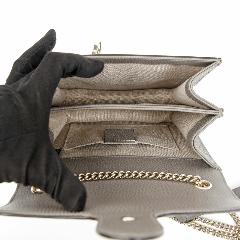 GUCCI 互扣鏈條單肩斜背包 510304-13