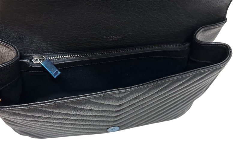 YSL 487212 BRM04 1000 COLLEGE IN QUILTED LEATHER斜孭牛皮鍊袋-5