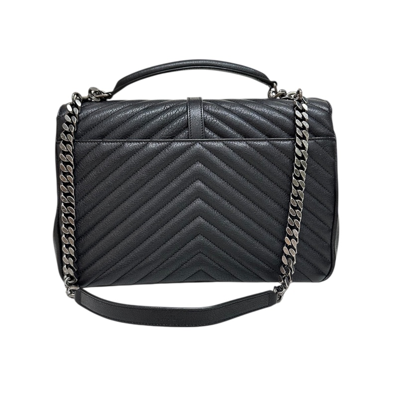 YSL 487212 BRM04 1000 COLLEGE IN QUILTED LEATHER斜孭牛皮鍊袋-7