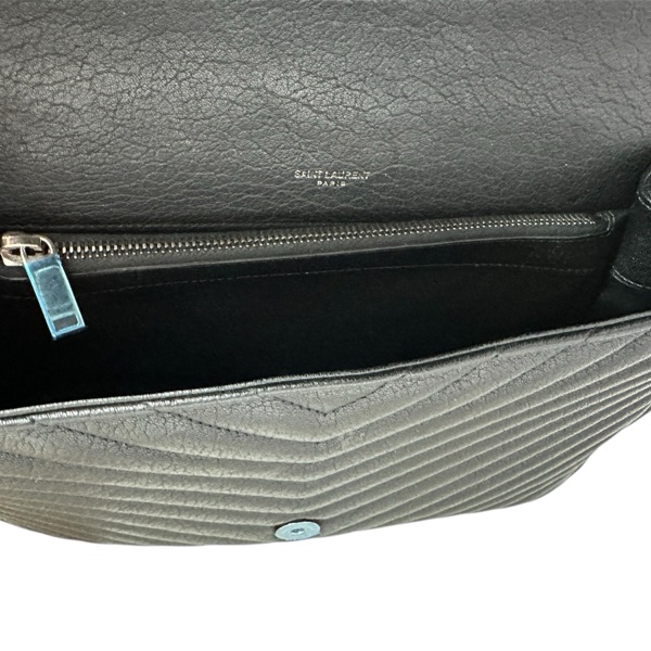 YSL 487212 BRM04 1000 COLLEGE IN QUILTED LEATHER斜孭牛皮鍊袋-9