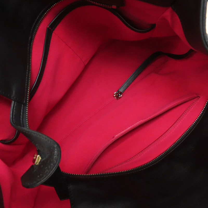 香奈兒 Coco Mark 兩用手提包，小牛皮，女士-4