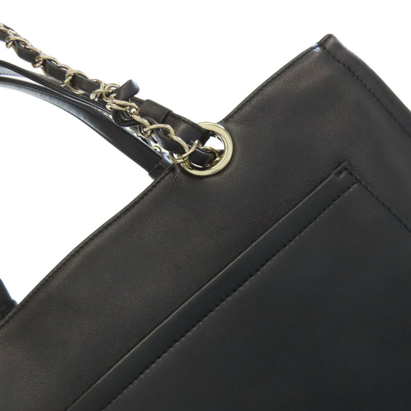 香奈兒 Coco Mark 兩用手提包，小牛皮，女士-14