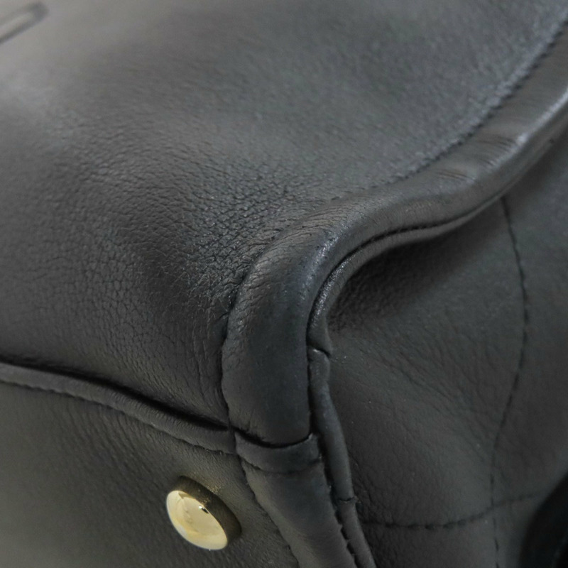 香奈兒 Coco Mark 兩用手提包，小牛皮，女士-18