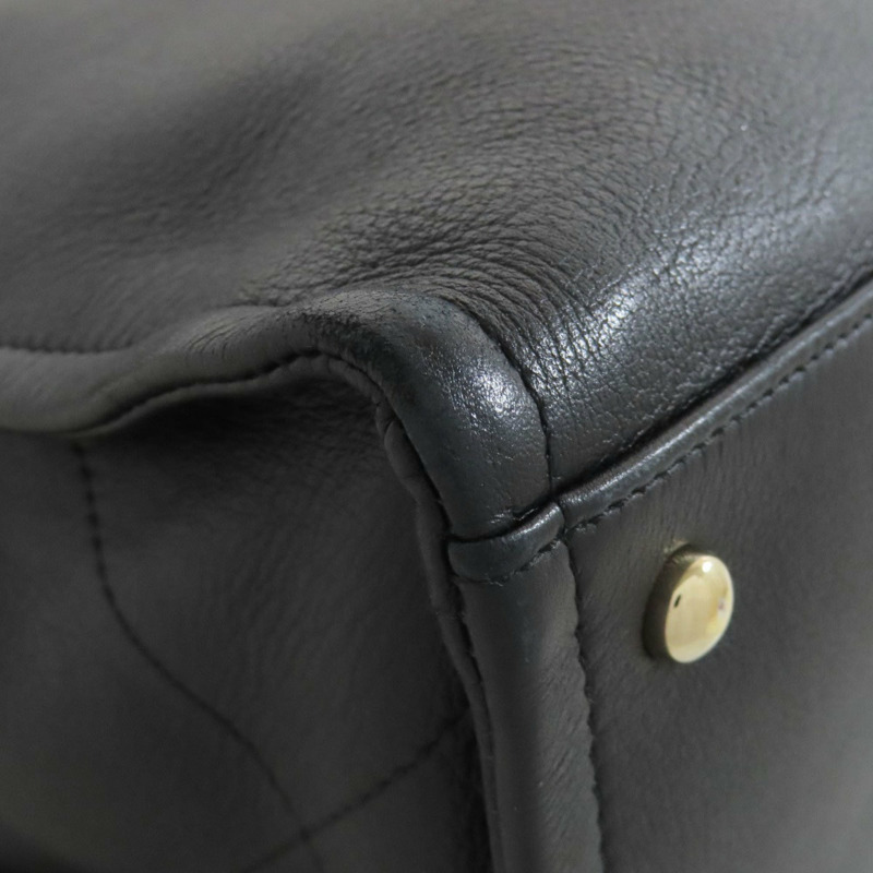 香奈兒 Coco Mark 兩用手提包，小牛皮，女士-19