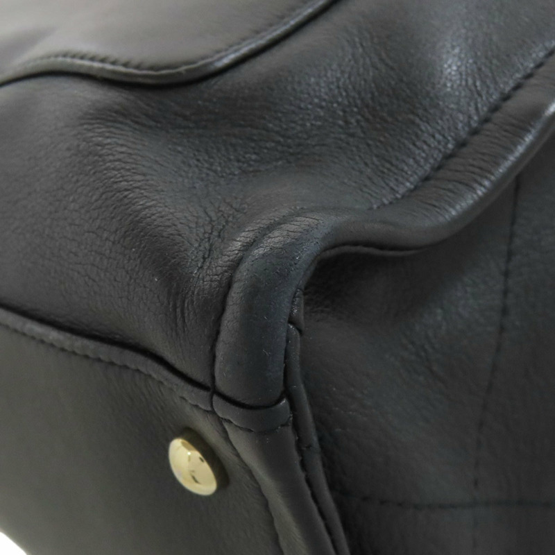 香奈兒 Coco Mark 兩用手提包，小牛皮，女士-20