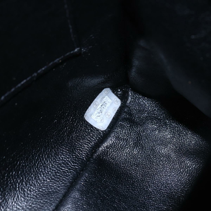 【日本直送】香奈兒 COCO 標誌帆布黑色金色 CC 單背包 正品 gh1268-11