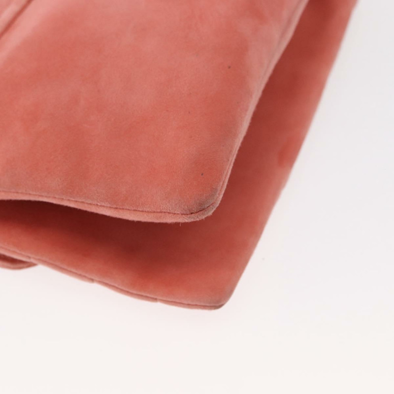 【日本直送】香奈兒 Choco Bar 系列鏈條肩背包 粉紅麂皮 CC 正品 ka046-16