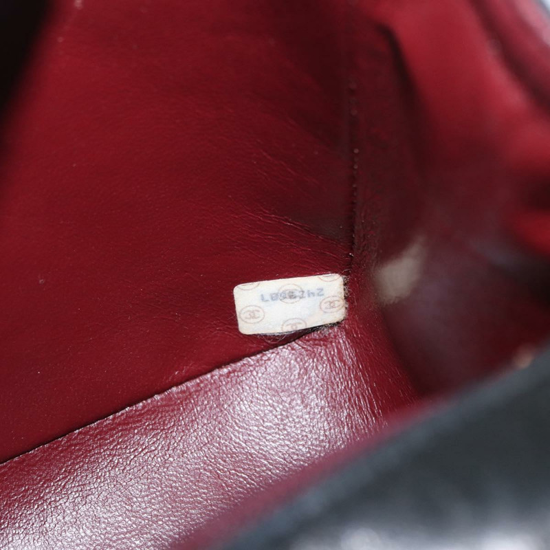 【日本直送】香奈兒 (CHANEL) 絎縫鏈條 Diana 單肩包,羊皮材質,黑色,金色雙C標誌,正品 ka115V-10