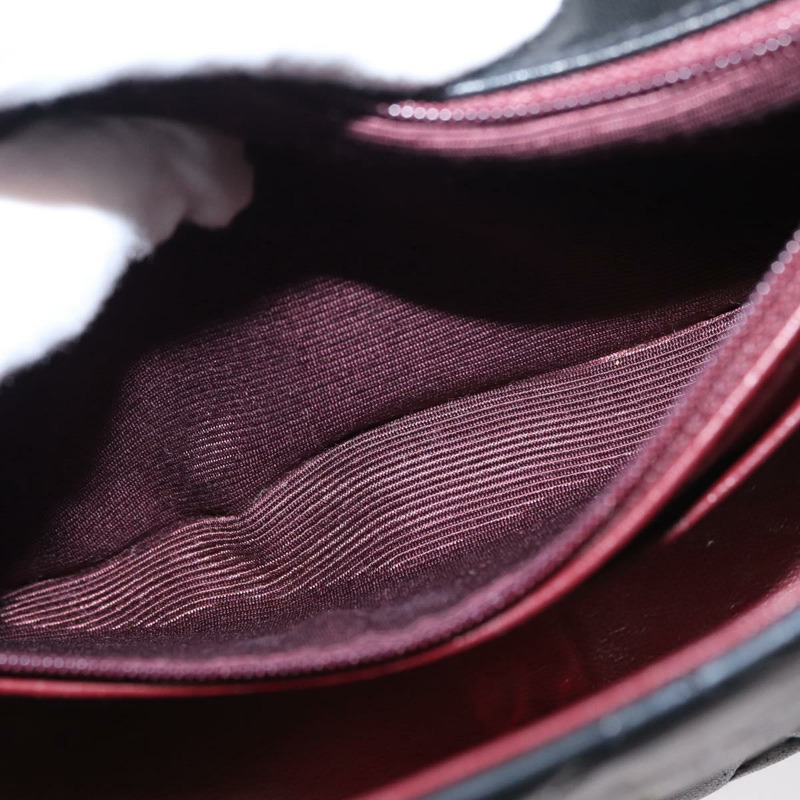 【日本直送】香奈兒 (CHANEL) 絎縫鏈條 Diana 單肩包,羊皮材質,黑色,金色雙C標誌,正品 ka115V-26