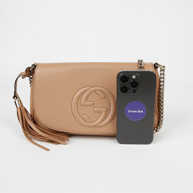 GUCCI Soho 流蘇單肩斜背包 536224-8