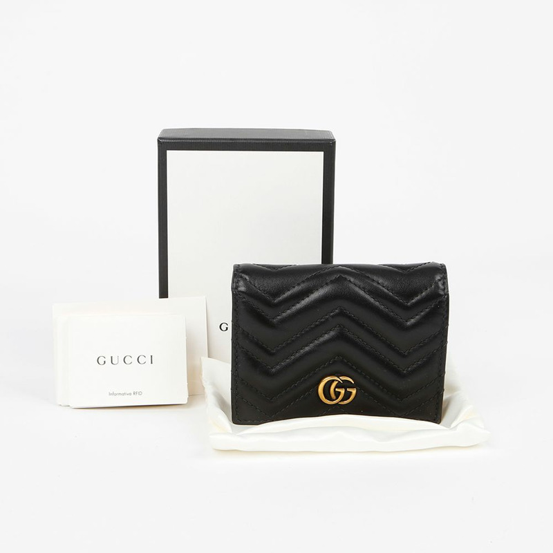 GUCCI GG Marmont 卡包錢包 466492-0
