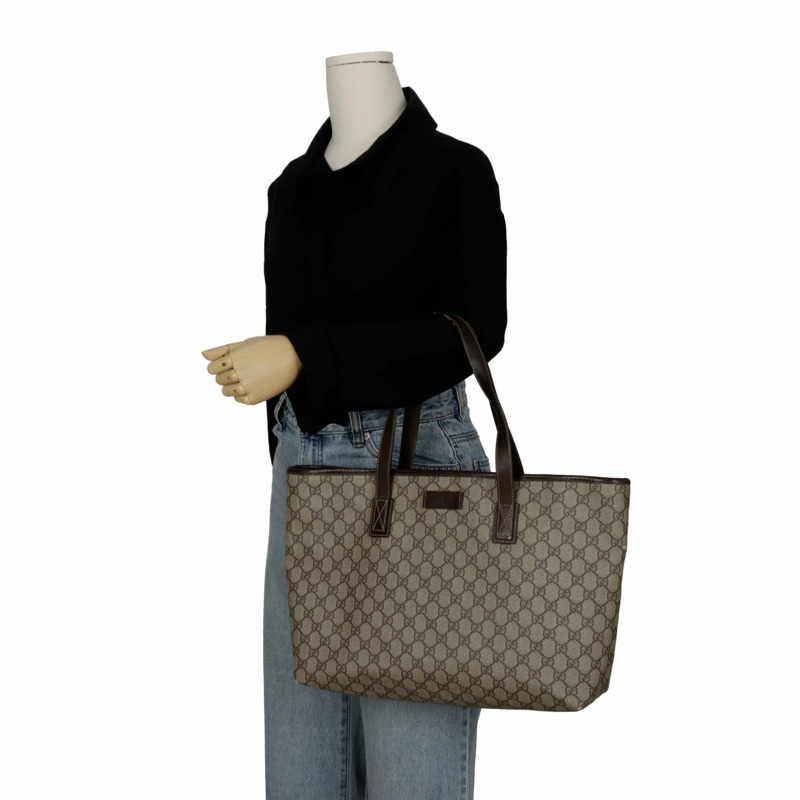 GUCCI 211137 GG 購物手提單肩包-16