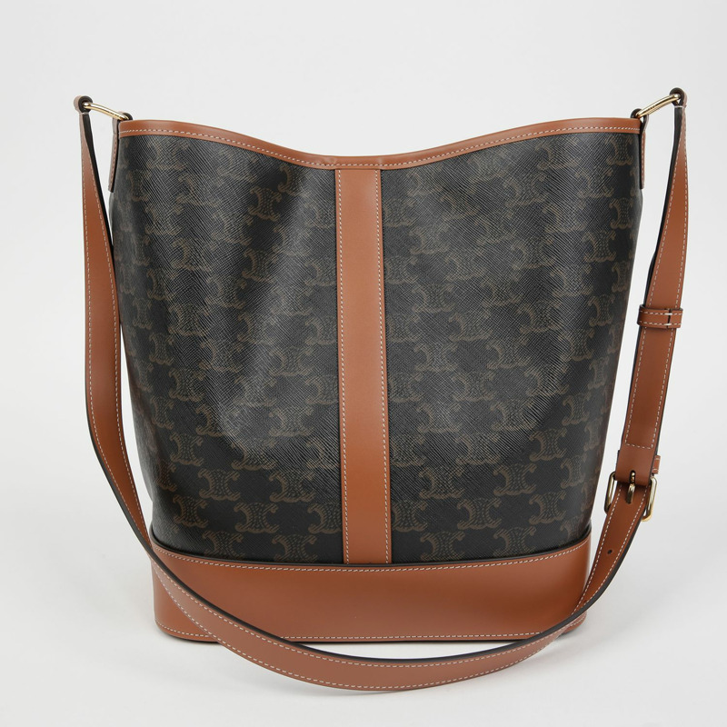 CELINE Triope 中型水桶肩背包 191132CAS-3