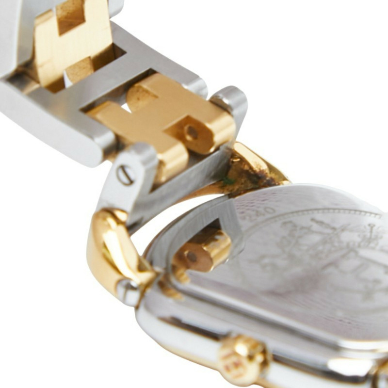 愛馬仕 Rallye RA1.240 石英錶 米色錶盤 不鏽鋼鍍層 女士腕錶-4