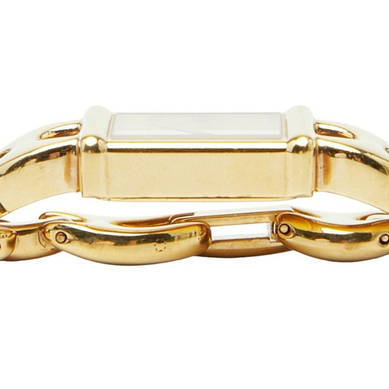 Gucci 1800L 石英腕錶，白色錶盤，不鏽鋼錶殼，女款-5