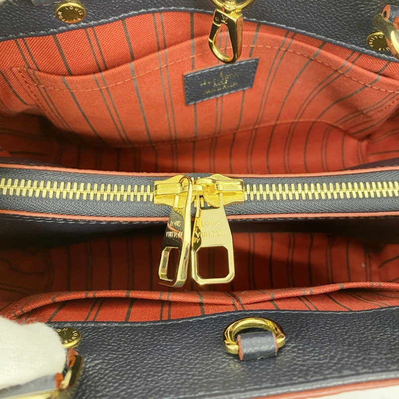 路易威登 Monogram Empreinte Montaigne BB 手提包 M42747 Marine Rouge 女式 2-Way 包-3